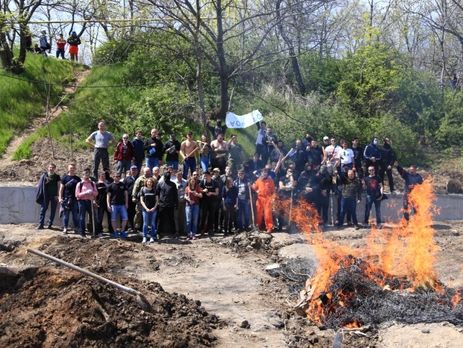 В Одессе произошел конфликт между активистами разных политических взглядов, 10 человек задержали