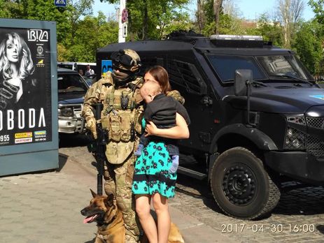 Техника и бойцы Центра специальных операций 