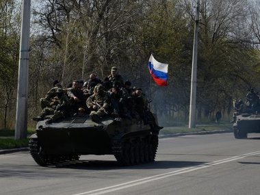 В Министерстве обороны подтвердили захват бронетехники в Краматорске