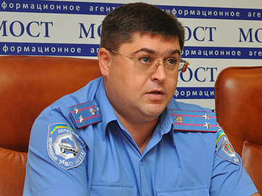 Майдан в Днепропетровске добился отстранения начальника городского ГАИ