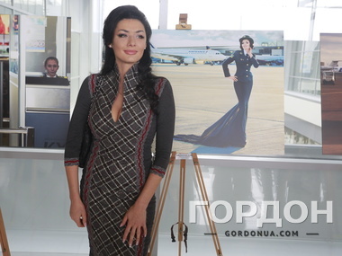 В аэропорту Киев открыли фотовыставку, посвященную пограничникам. Фоторепортаж