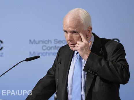 Маккейн заявив, що адміністрація Трампа буде жорсткіше відповідати на російську агресію у світі