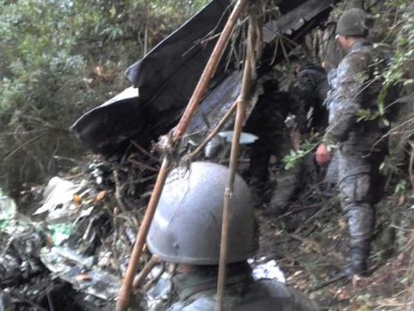 У Колумбії розбився військовий літак, вісім людей загинуло