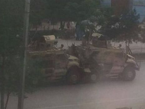 В Кабуле прогремел взрыв возле колонны бронетранспортеров НАТО