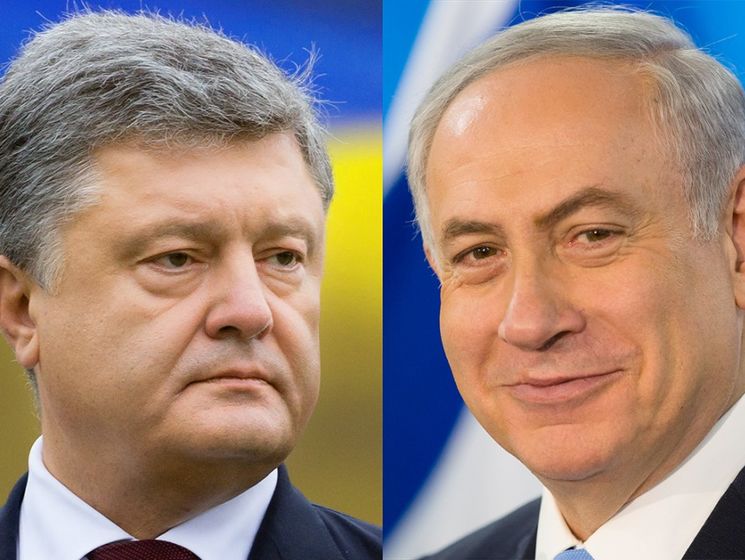 Порошенко и Нетаньяху обсудили предстоящий визит Гройсмана в Израиль