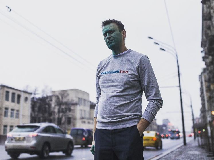 Поліція Москви порушила кримінальну справу за фактом нападу на Навального