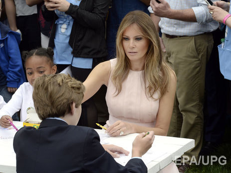 Меланія Трамп поставила лайк під твітом про 