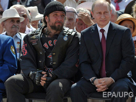 Путин досрочно поздравил байкера Хирурга с 9 Мая