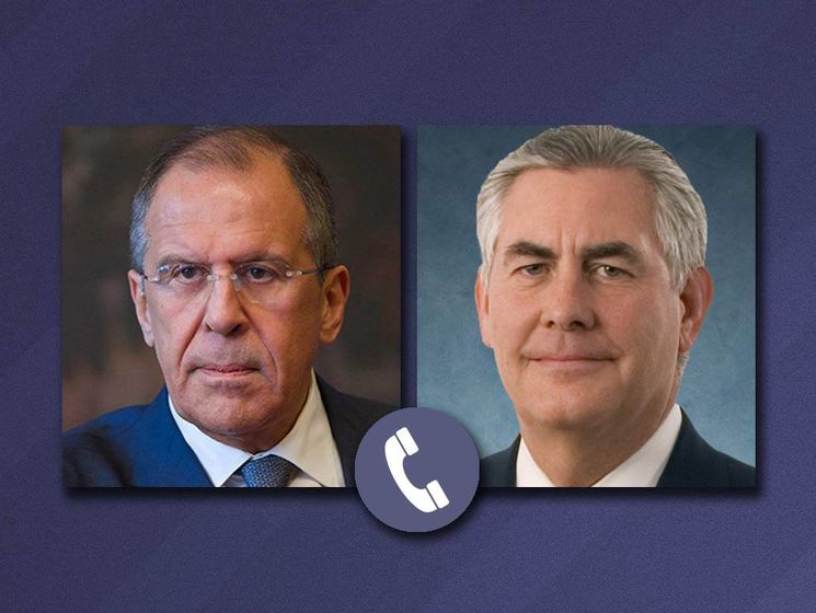 Тіллерсон і Лавров у телефонному режимі обговорили деескалацію конфлікту в Сирії – МЗС Росії