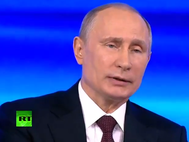 Путин: Надеюсь, что мне не придется использовать силу на территории Украины