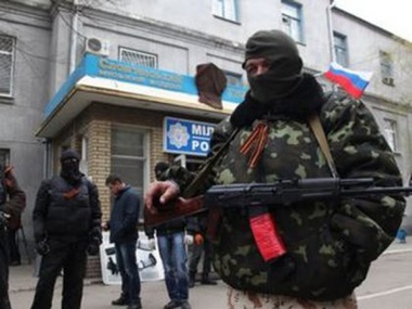 Террористы в Славянске захватили городскую телевышку 