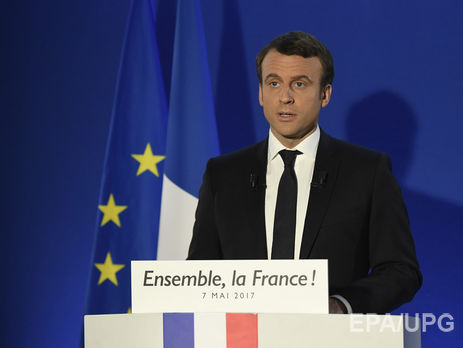 В первой речи в качестве победителя президентских выборов Макрон призвал мир к сотрудничеству с Францией