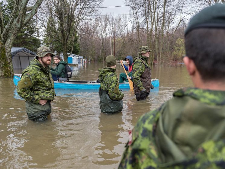 В канадском Монреале ввели чрезвычайное положение из-за наводнения