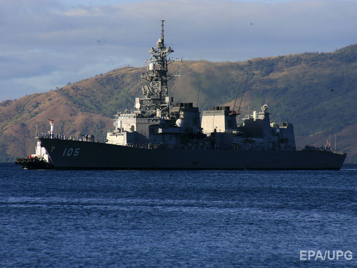 У Японському морі зіткнулися американський крейсер і південнокорейська риболовна шхуна