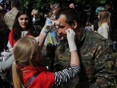 Столкновения в Украине 9 мая. Карта