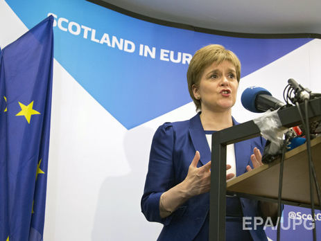 Після закінчення процесу Brexit Шотландія має здобути право визначити своє майбутнє – Стерджен