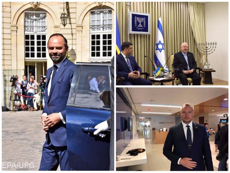 Гройсман в Ізраїлі, комітет Ради затвердив проект про припинення повноважень Артеменка, Макрон обрав прем'єр-міністра Франції. Головне за день