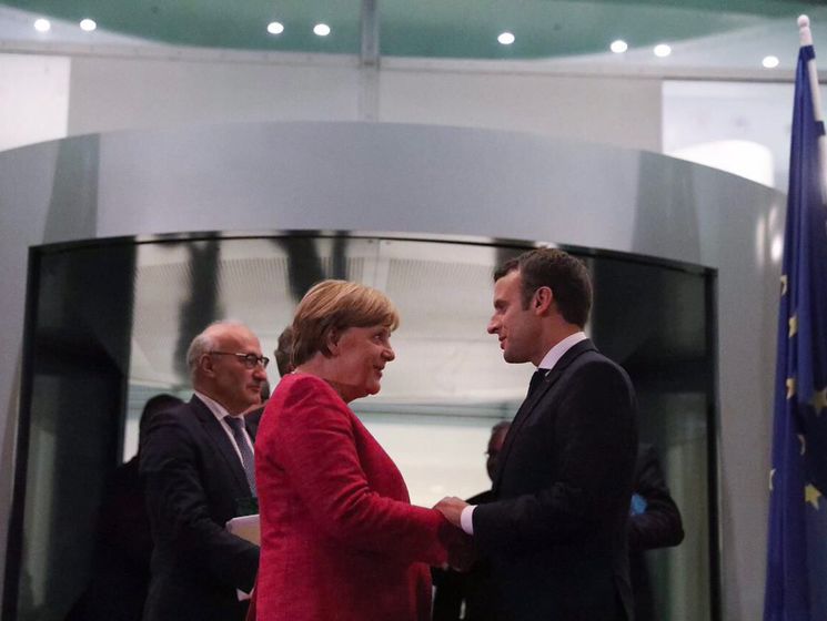 Меркель и Макрон обсудили план действий для укрепления Европейского союза