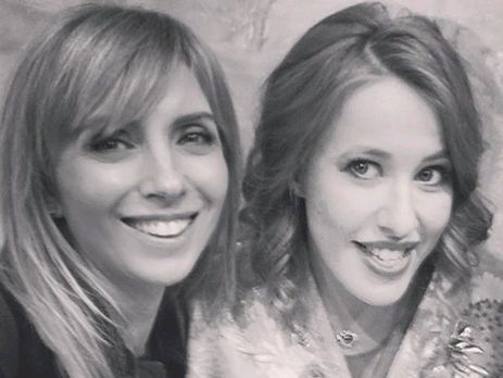 Собчак и Бондарчук надели одинаковые платья