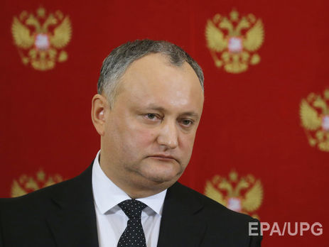 Ліберальна партія Молдови ініціює референдум про відставку Додона