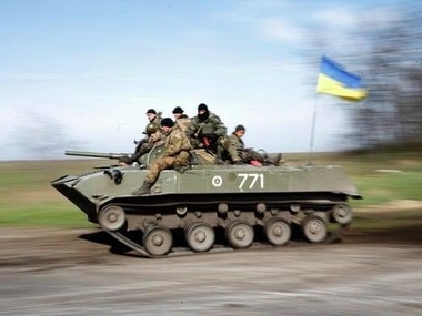 Украинские десантники изъяли у сепаратистов две ранее захваченные боевые машины