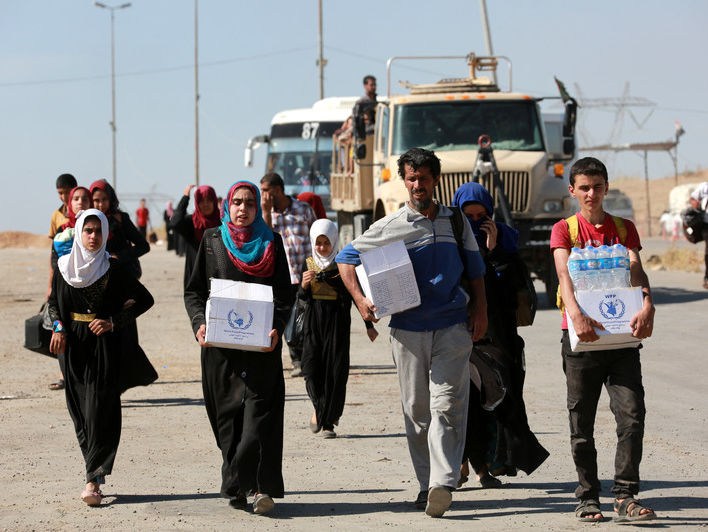 В Ираке заявили, что с февраля западный Мосул покинули более 500 тыс. людей