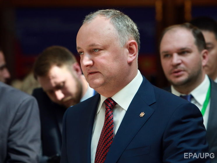 Додон заявил, что рад приостановке финансовой помощи Евросоюза Молдове