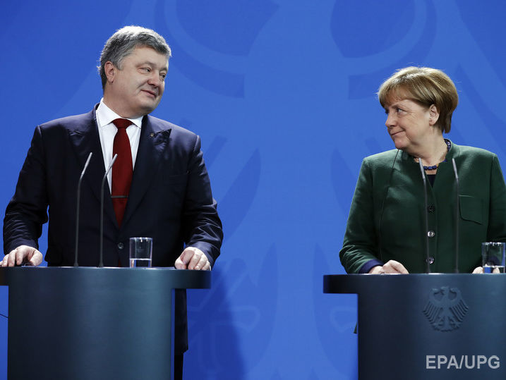 Порошенко та Меркель обговорять підготовку зустрічі в нормандському форматі