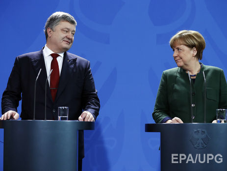 Порошенко та Меркель обговорять підготовку зустрічі в нормандському форматі