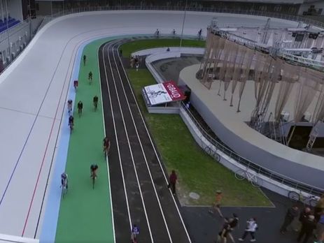 Кличко продемонстрував оновлений київський велотрек. Відео