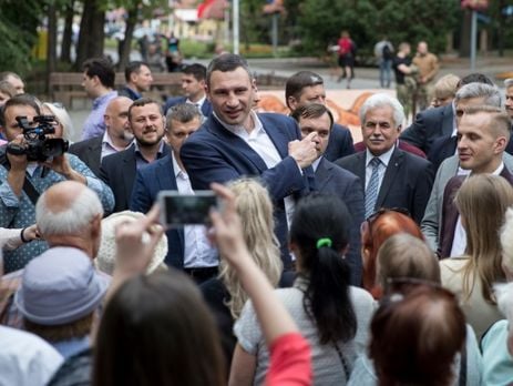 Кличко заявив, що Гідропарк стане парком розваг рівня Disneyland