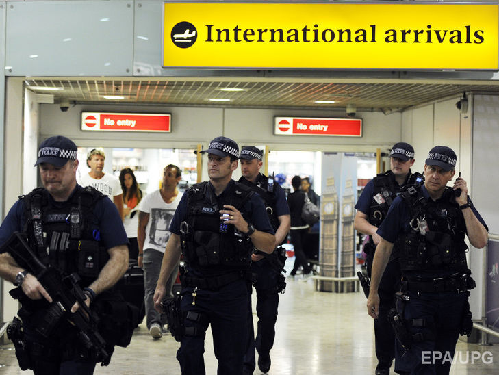 У лондонському аеропорту затримали підозрюваного в підготовці терактів