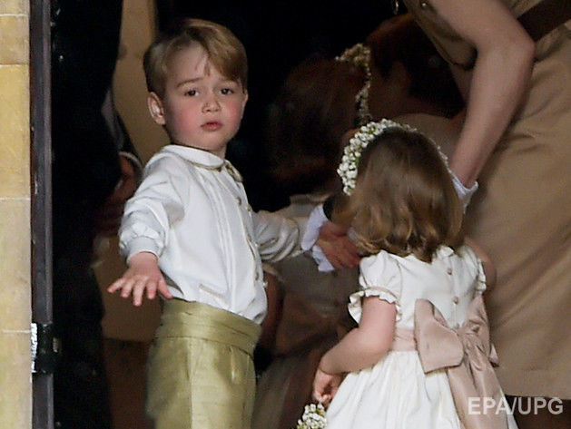 Принц Джордж расплакался на свадьбе Пиппы Миддлтон из-за замечаний своей мамы 