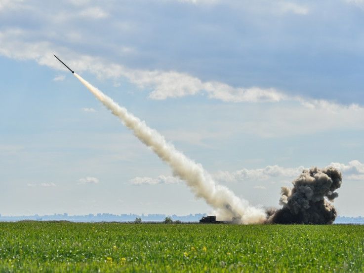 В Одесской области прошли испытания новейшей украинской ракеты. Видео