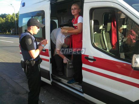 В результате взрыва на СТО в Киеве пострадало четыре человека