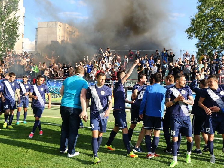 Чернігівська "Десна" вперше вийшла у футбольну Прем'єр-лігу