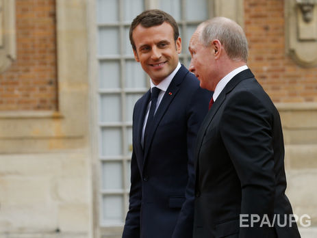 Макрон призвал к скорейшей организации встречи в нормандском формате