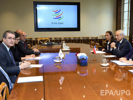 Украина считает давлением требование РФ о консультациях по спору в ВТО