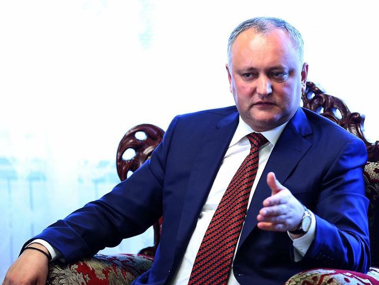 Додон про висилання з Молдови російських дипломатів: Найімовірніше, зроблено за замовленням із Заходу