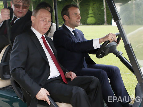 Песков заявил, что Путин и Макрон не говорили об украинцах, заключенных или пребывающих под следствием в РФ