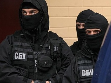 Бойцы Службы безопасности Украины