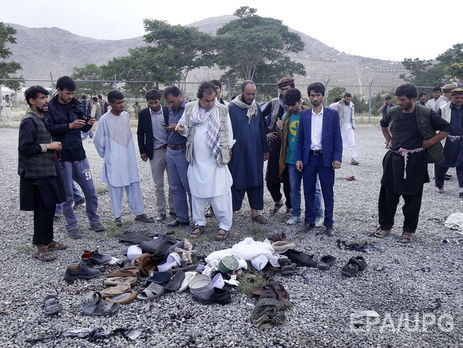 В Кабуле во время похорон произошел теракт. Фоторепортаж