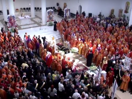 В Киеве проходят похороны Гузара. Онлайн-трансляция