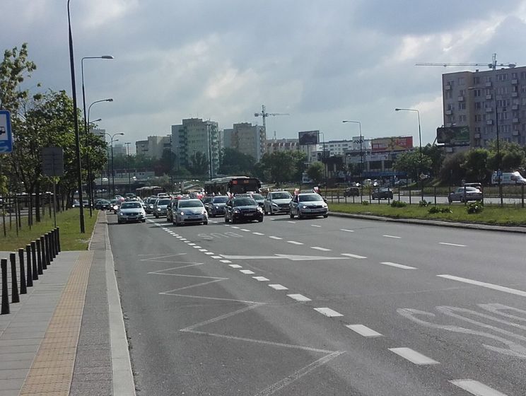 ﻿У чотирьох найбільших містах Польщі протестують таксисти