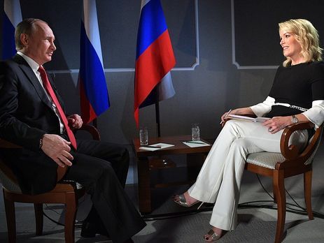 Журналистка Келли, взявшая у Путина интервью: На камеру и без объективов это два разных человека