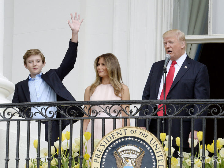 ﻿Меланія Трамп із сином переїдуть до Білого дому 14 червня