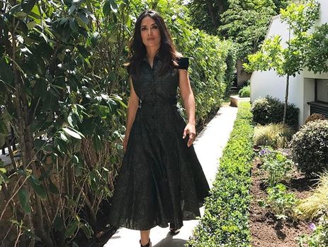 Хайек поделилась архивным снимком с Принсом