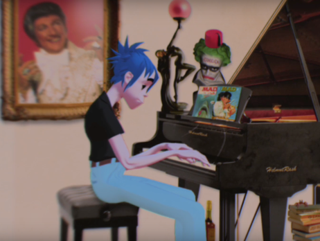 ﻿Sleeping Powder. Вийшов кліп групи Gorillaz. Відео