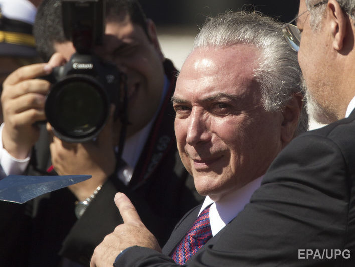 ﻿Суд у Бразилії виправдав президента Темера у справі про фінансування передвиборчої кампанії 2014 року