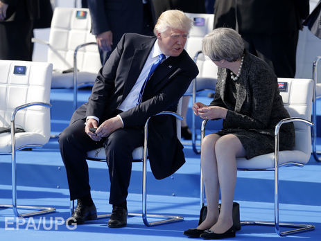 ﻿У Мей спростували інформацію про відмову Трампа приїхати в Лондон – ЗМІ